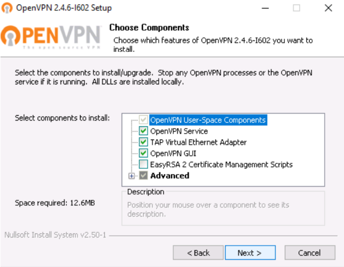 Configuración de VPN